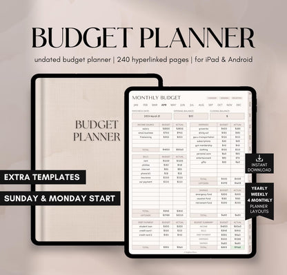 Ultimate Digital Budget Planner