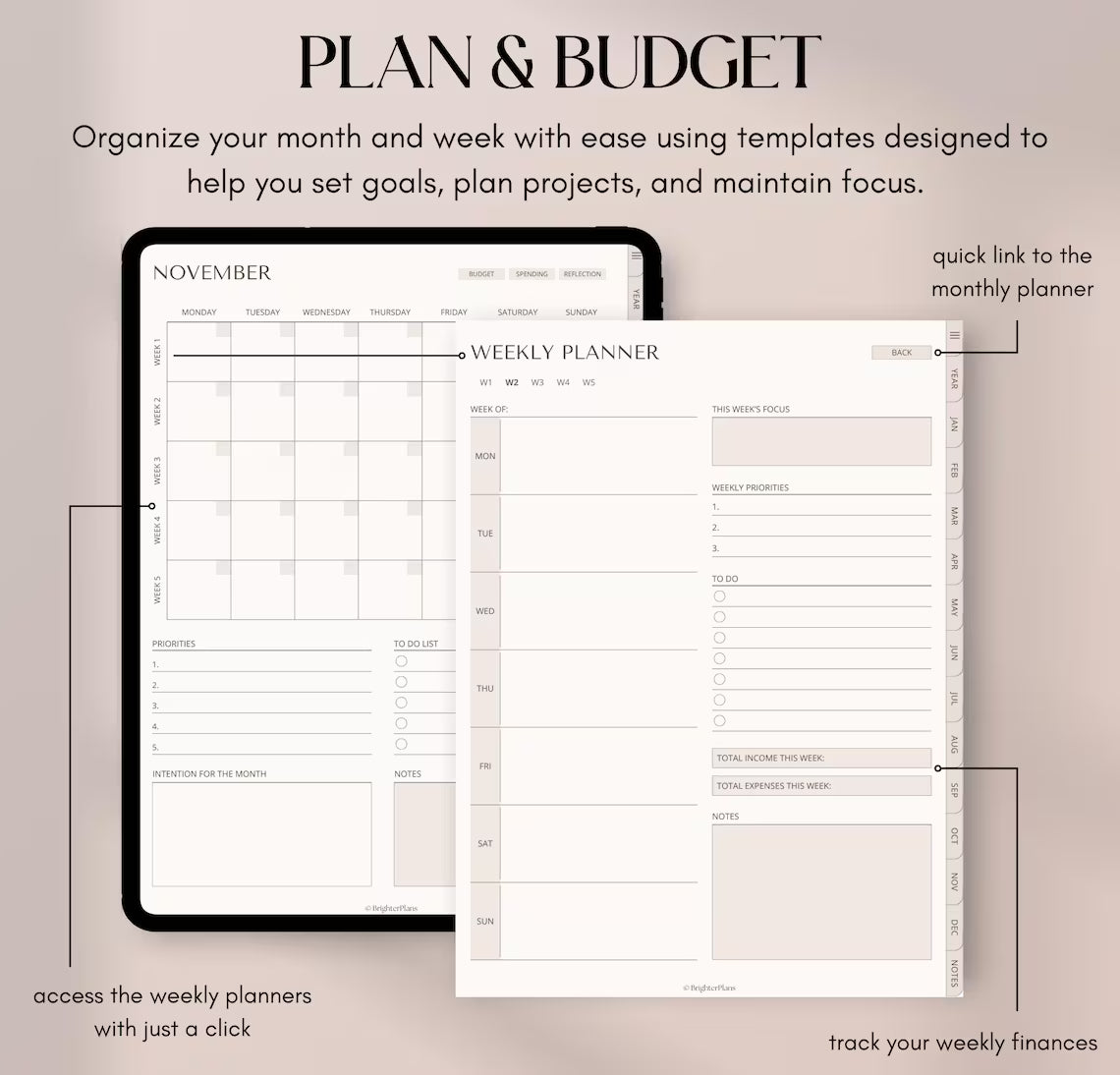 Ultimate Digital Budget Planner